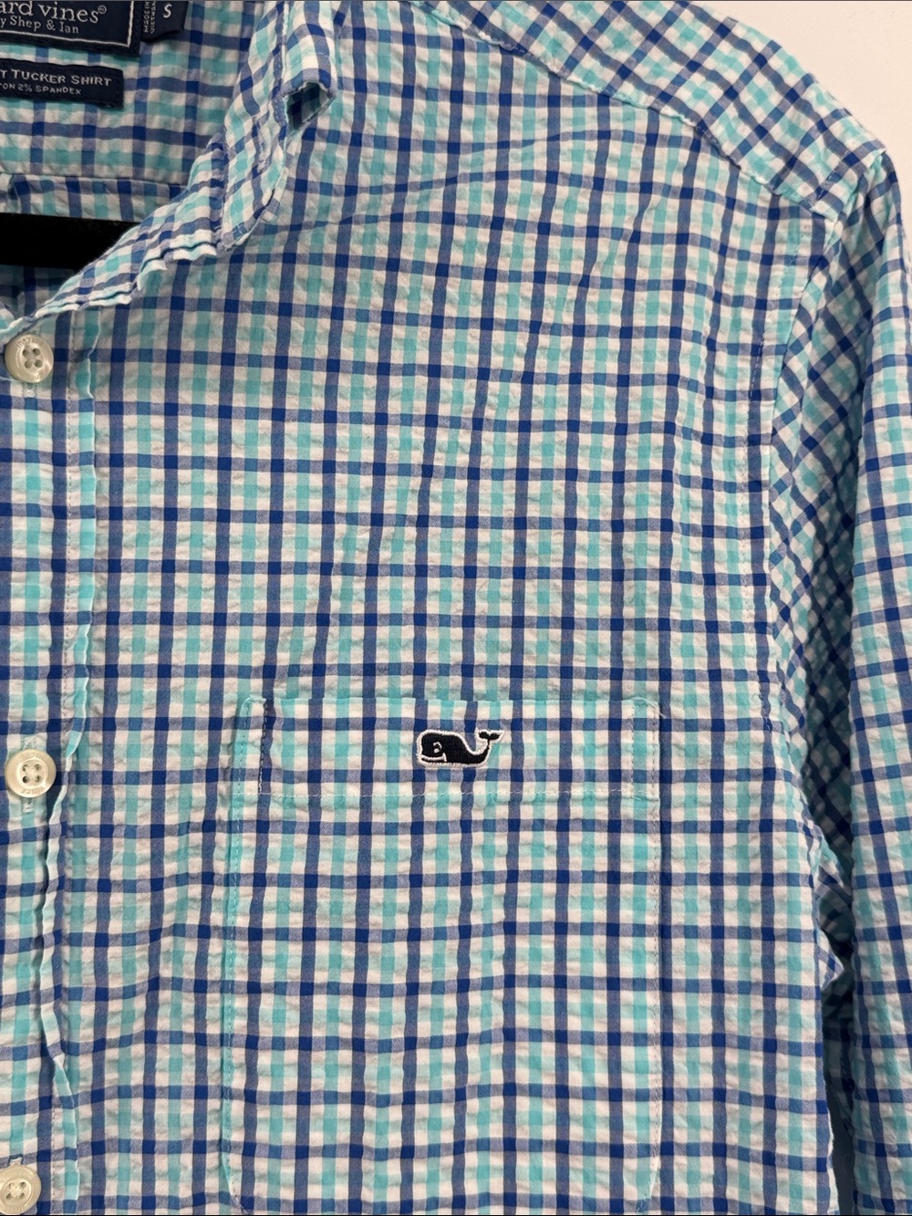 Vineyard Vines Classic Fit Tucker Shirt Button-Down Shirt Men's Size Small - Picture 4 of 5